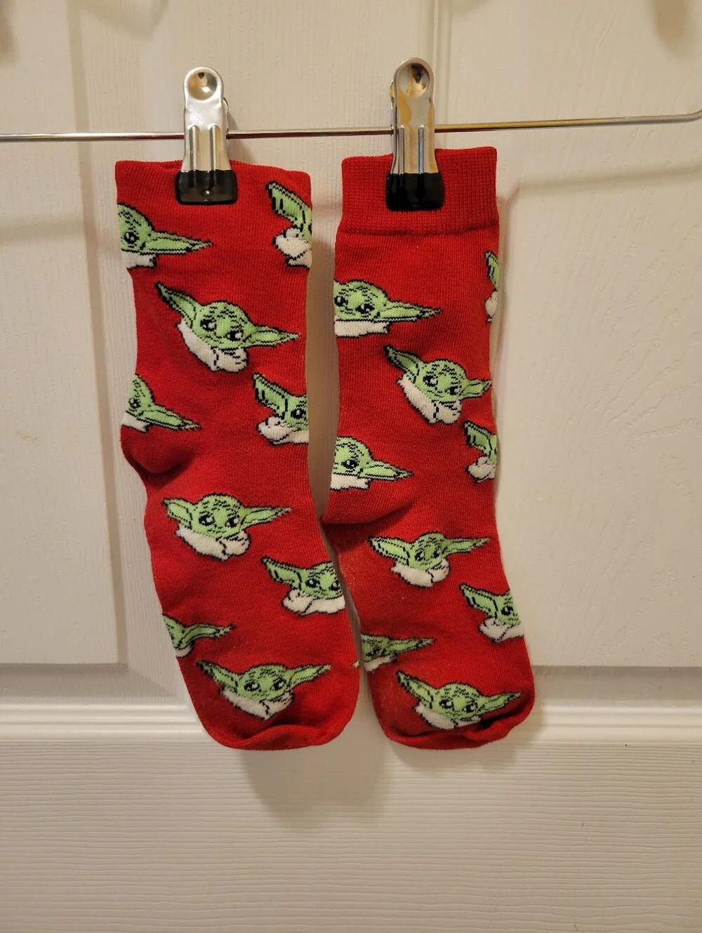 Star Wars Grogu Holiday Socks